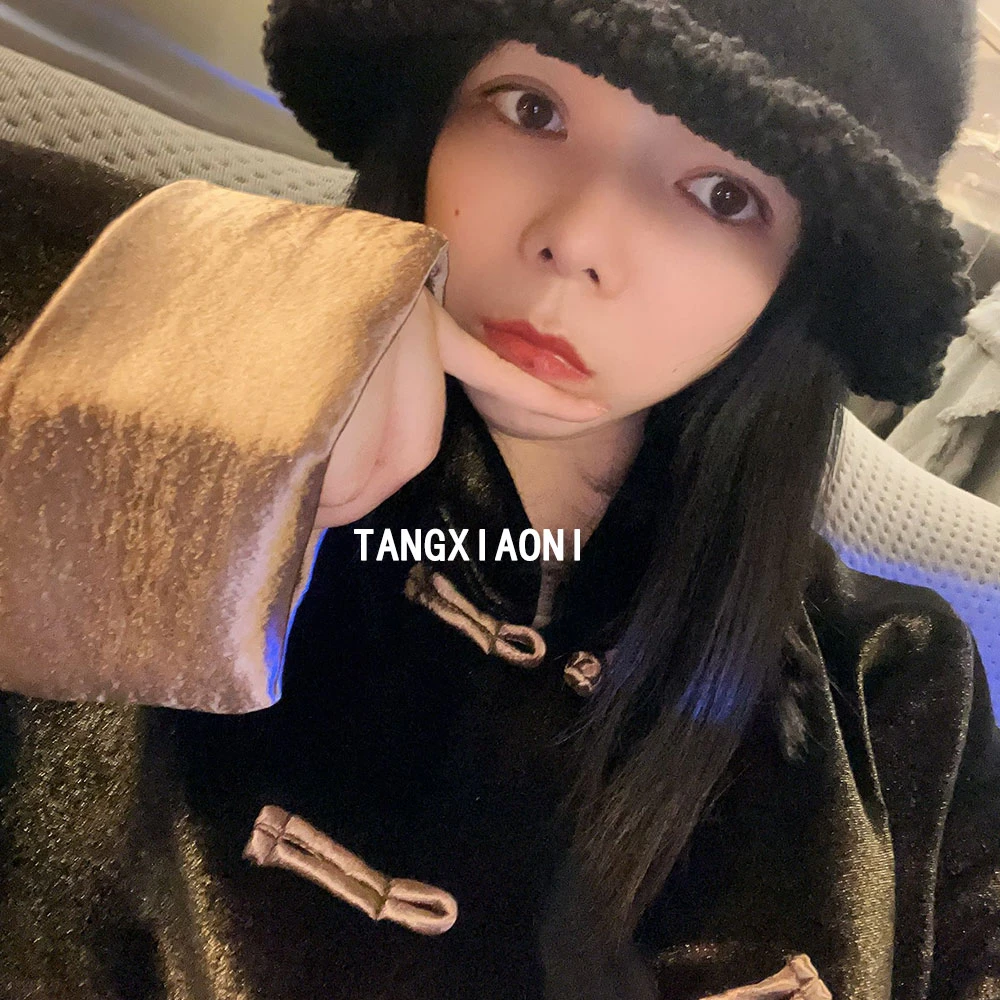 跟单款 星光闪闪丝绒外套