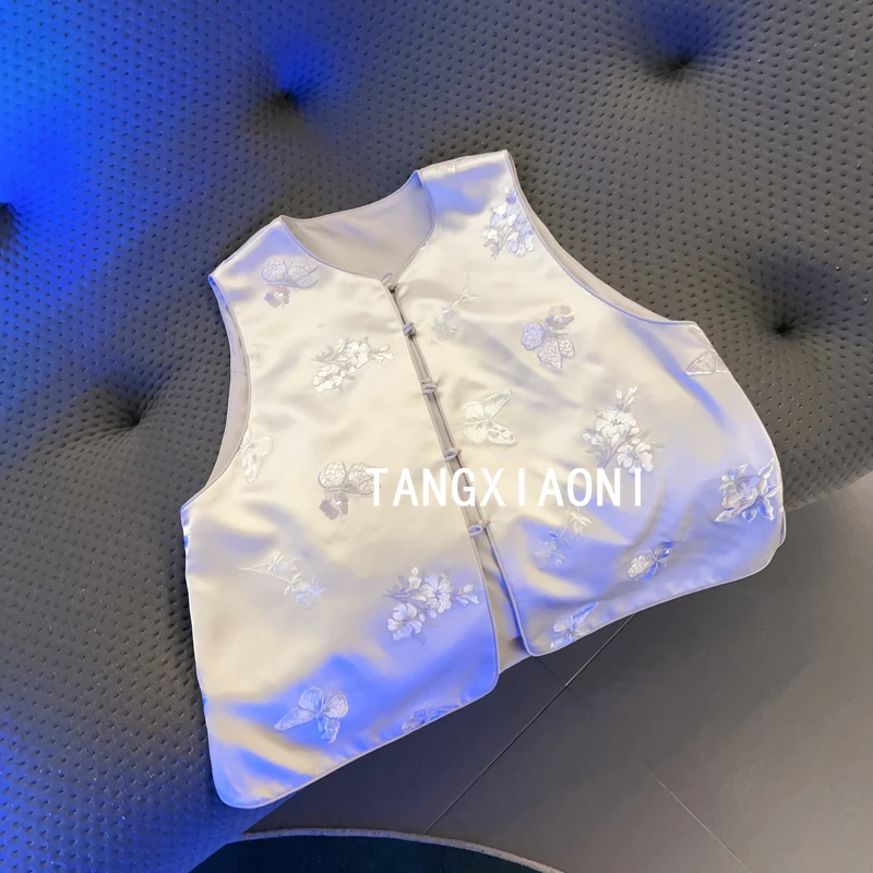 2025春夏 渠道货 量出款【轻奢银蝶】马甲