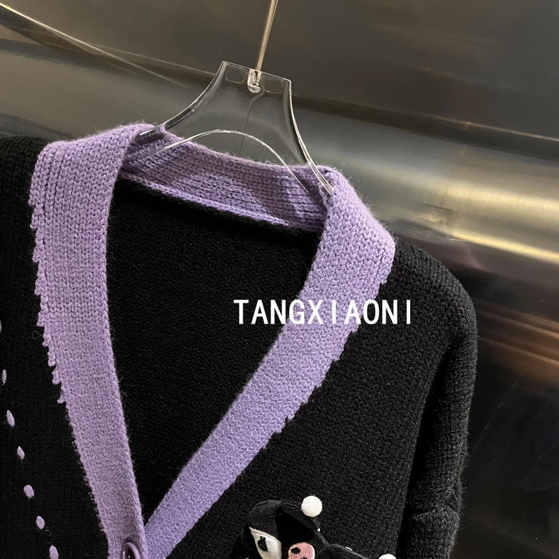 黑紫精灵 买手款毛衣