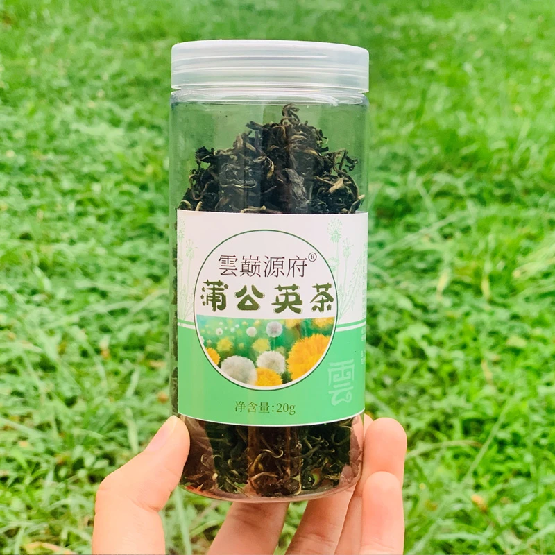雲巅源府云南特产蒲公英精选干茶煮水泡水天然茶叶子20g*3罐