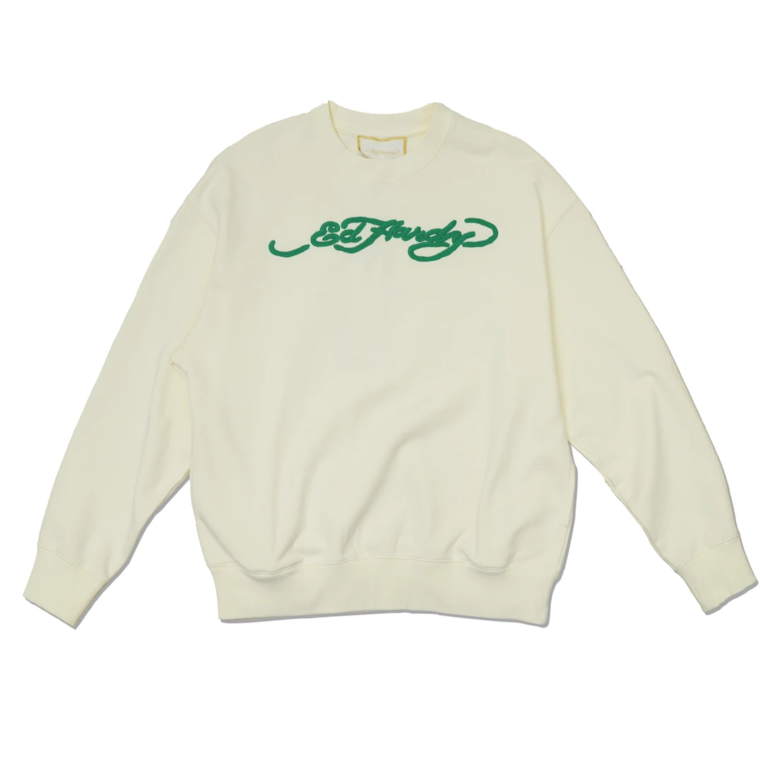 #NZ#Ed Hardy/埃德哈迪2023简约经典LOGO轻奢卫衣E1PYW378