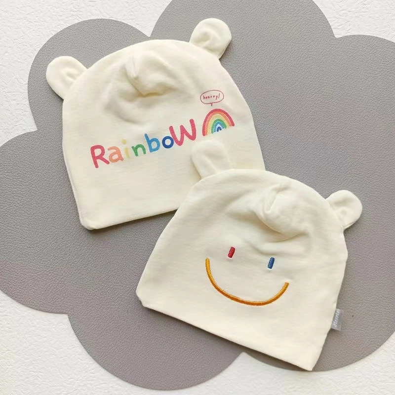 新生儿婴幼儿纯棉高品质无骨宝宝胎帽