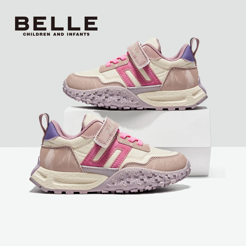 【不加绒防滑】百丽儿童新款运动鞋中大童跑鞋防滑大底运动鞋BL3317