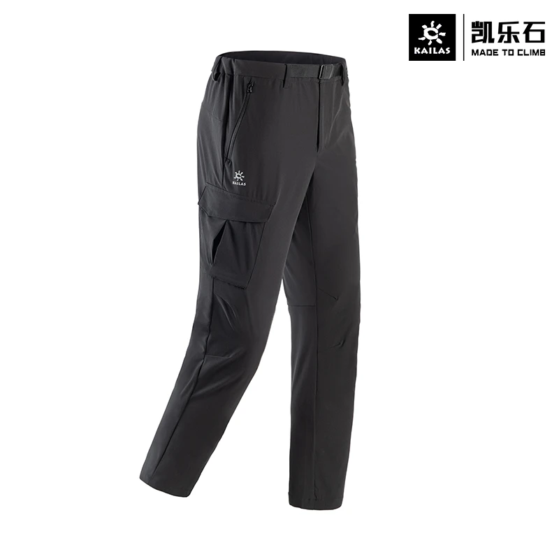 Kailas/凯乐石户外弹力透气速干 夏季运动长裤 男
