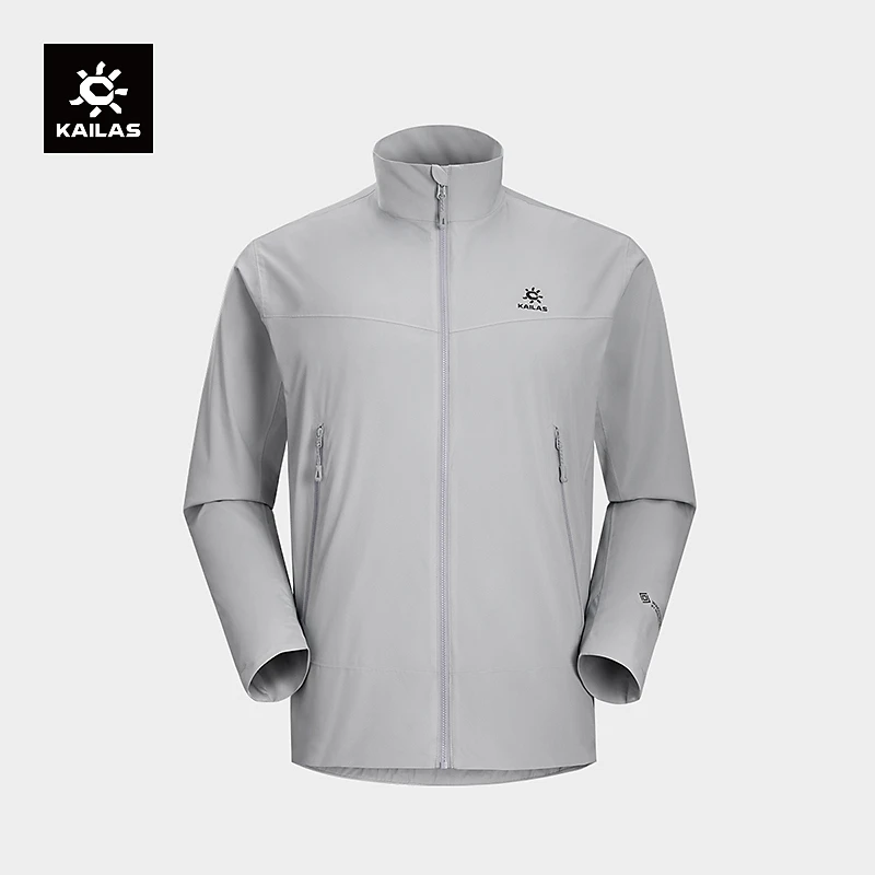KAILAS凯乐石雷鸟立领防风衣GTX防风防泼吸湿排汗轻徒步外套男款