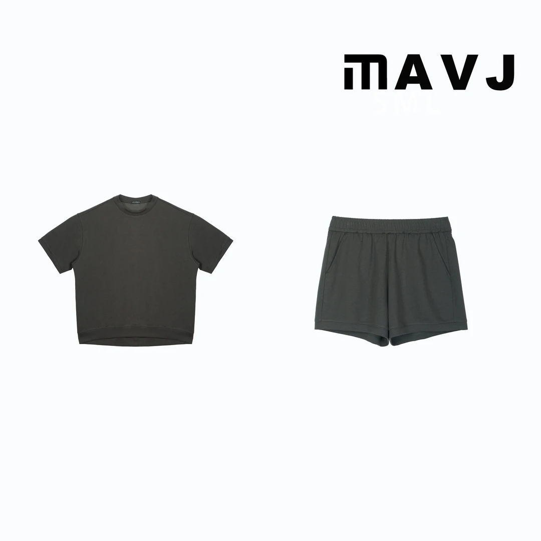 MZX 夏季新疆棉宽松大版短袖套装TZ8950-F