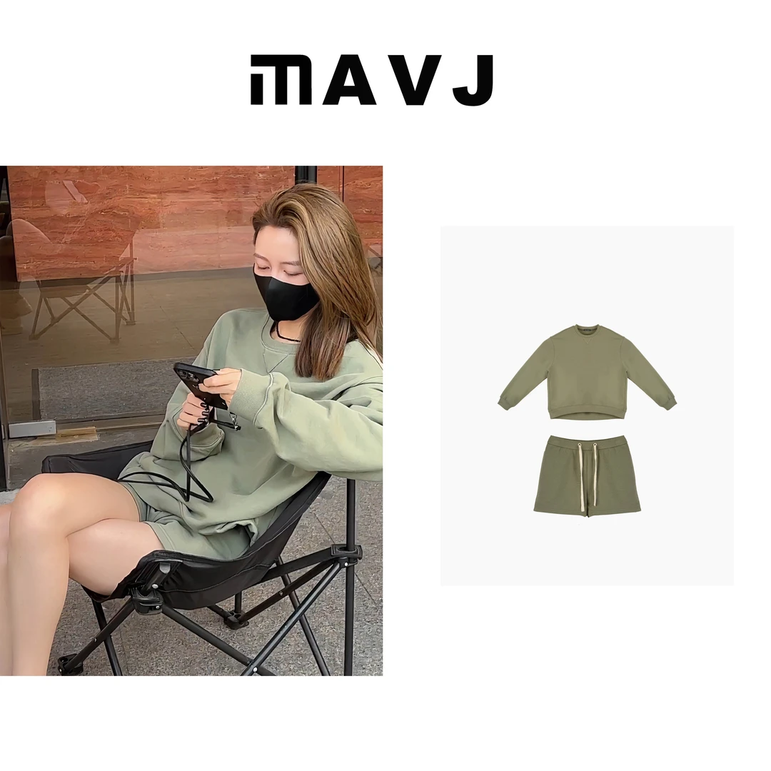 MZX 春夏全棉极简卫衣套装TZ8708