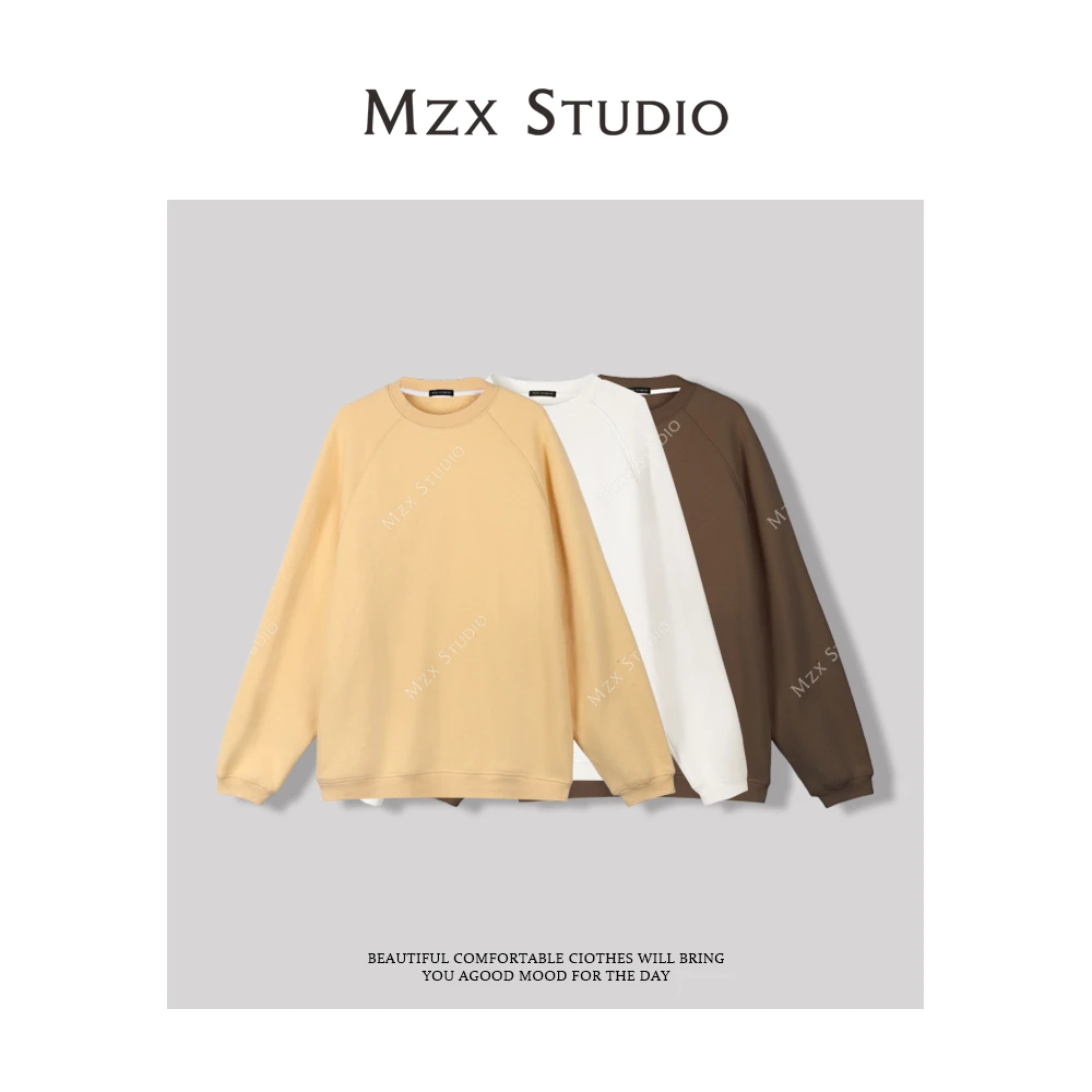 MZX 加绒宽松大版慵懒感卫衣SY6720-Y