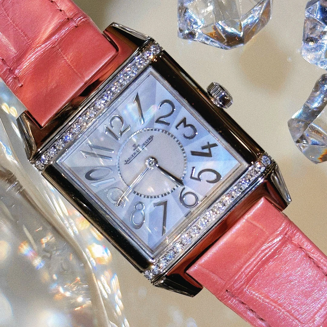 95新 Jaeger-LeCoultre/积家 单面翻转Q7038493公价65500单表