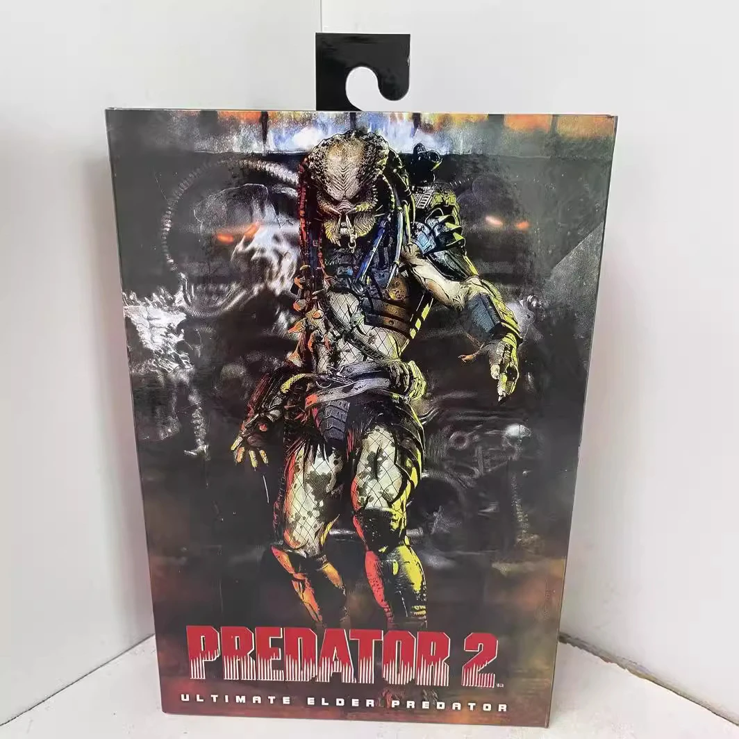 NECA 7寸 铁血战士2018电影 首领灰背长老 可动手办