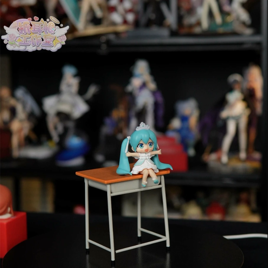 【细界祖国版】初音 天使小公主 Q版 手办公仔模型礼物