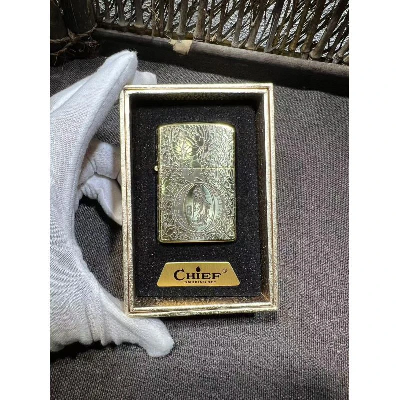 【首领九字真言】高档煤油打火机【需自配油】