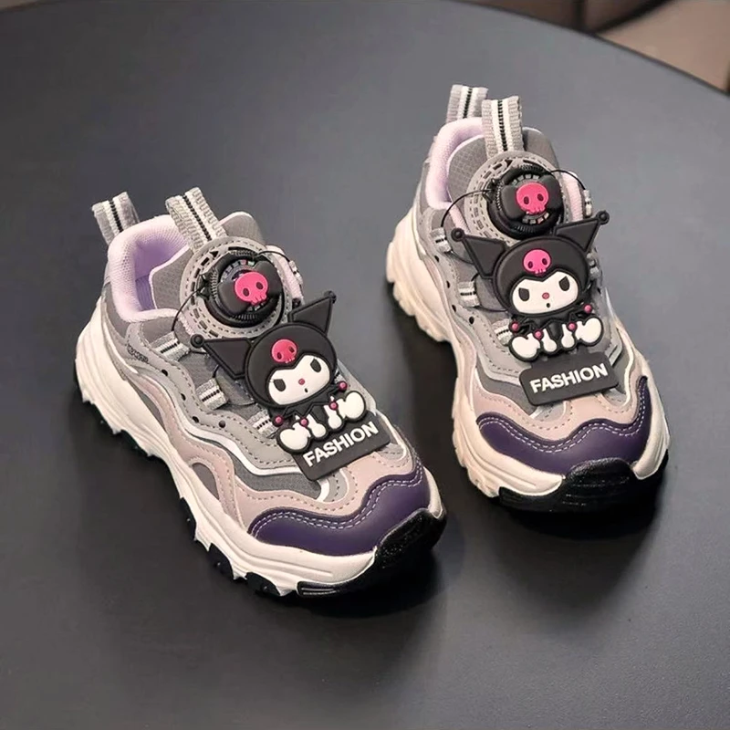 女童老爹鞋春秋2025新款6-12岁儿童运动鞋跑步鞋子轻便防滑中大童