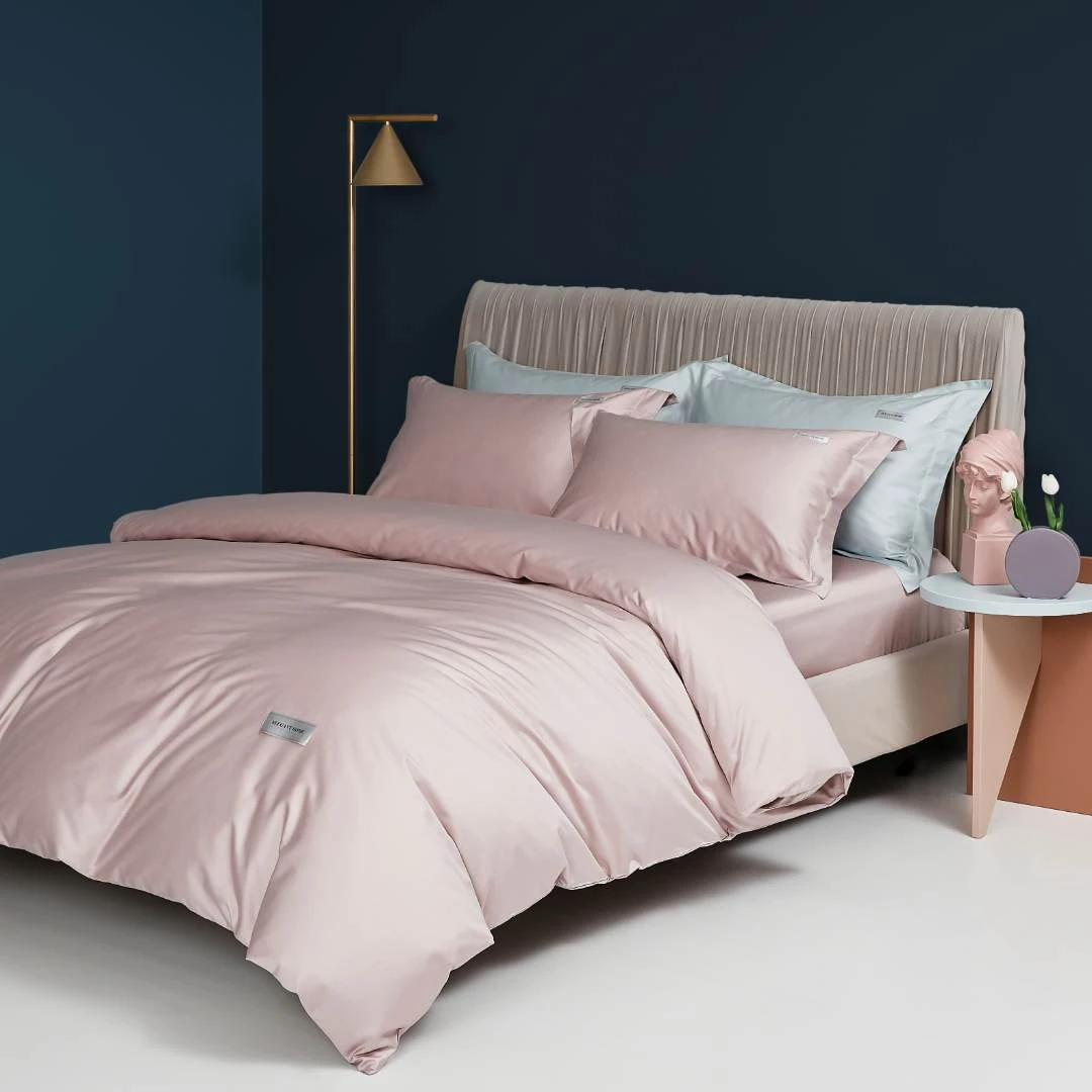 100支素色长绒棉学生三件套、成人四件套