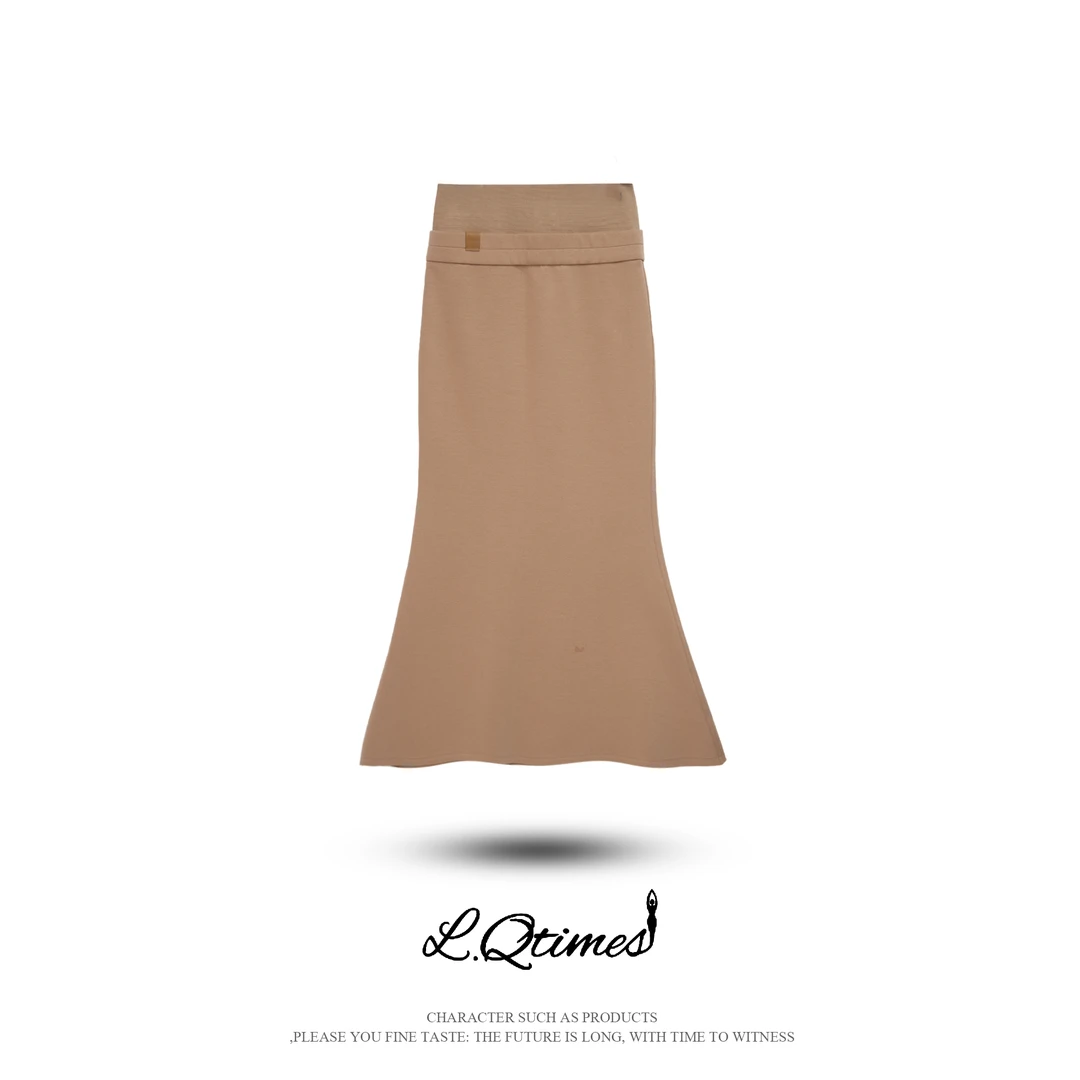 【纤媚】QTIME& 品牌设计师女装 高腰简约半裙 23485542