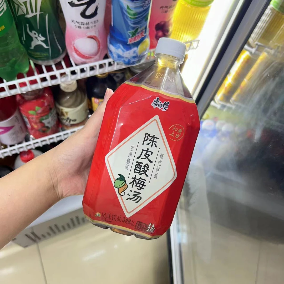 康师傅 陈皮酸梅汤  1升  1瓶