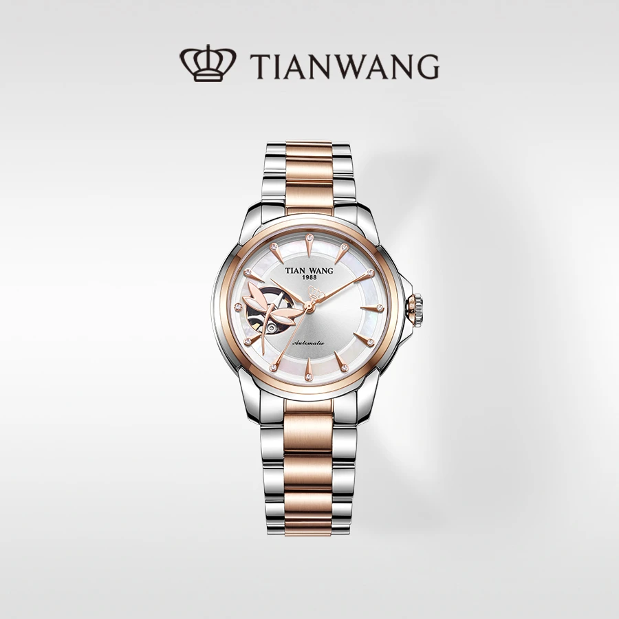 天王表霏系列女士手表正品时尚防水轻奢气质女款百搭机械腕表