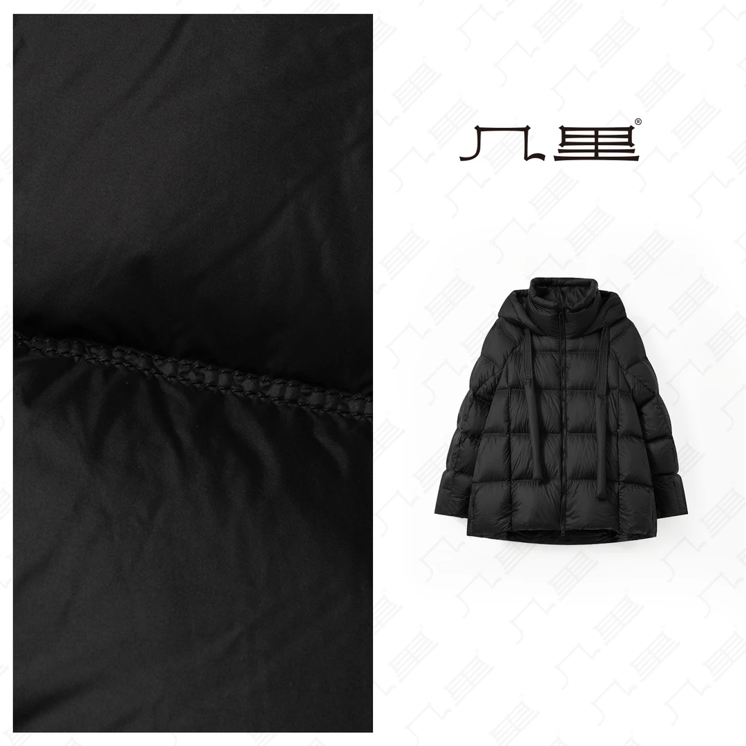 几里与麻【云朵鹅】 气质百搭时尚鹅绒服 衣长77 胸围134  1110599