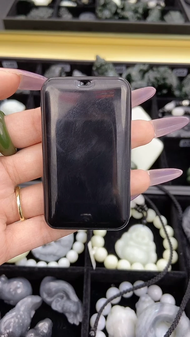 【闪购商品】和田玉吊坠(赠链)未镶嵌无事牌附赠礼盒