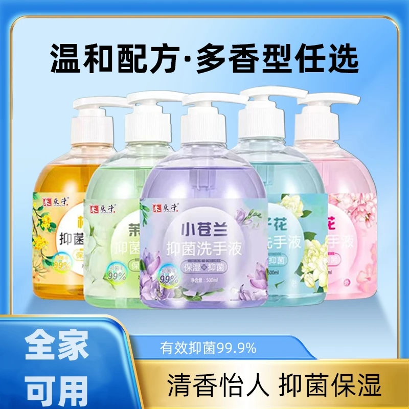 家用抑菌洗手液留香泡沫补水香味清香型按压瓶家庭装儿童保湿花香