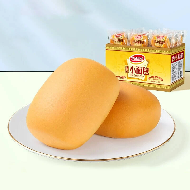 达利园法式小面包早餐整箱营养代餐糕点手撕软面包休闲零食点奶香