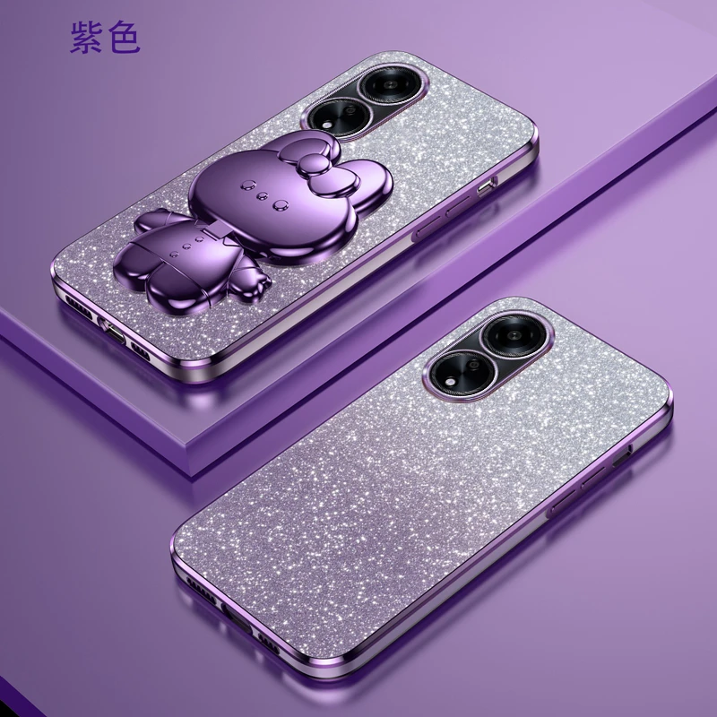 OPPOA1新款手机壳适用A1Pro高端补妆镜支架a1x简约简约全包保护套