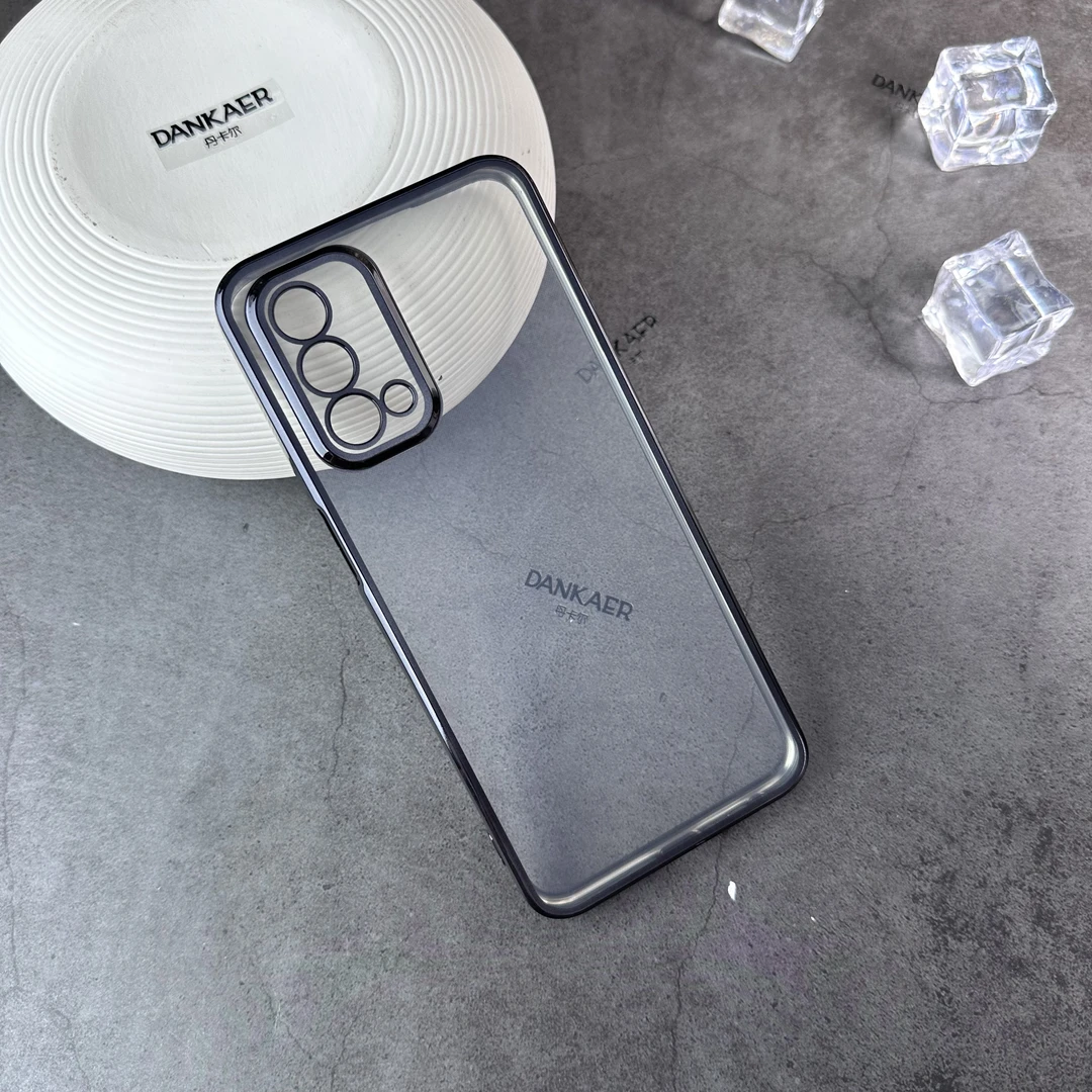 适用OPPO A93透明电镀保护壳【网红保护壳+电镀边】简约