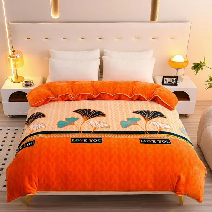 牛奶绒单被套婴儿绒法莱绒被罩秋冬季床品