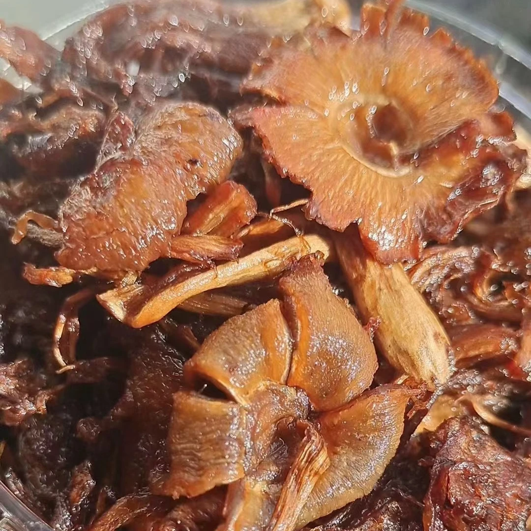 云南野生鸡枞菌油鸡棕品质保证200克无辣原香