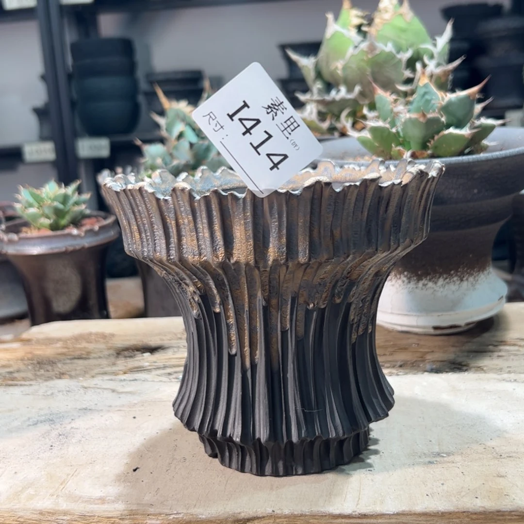 景德镇手工素里内口14.5高13.5瑕疵