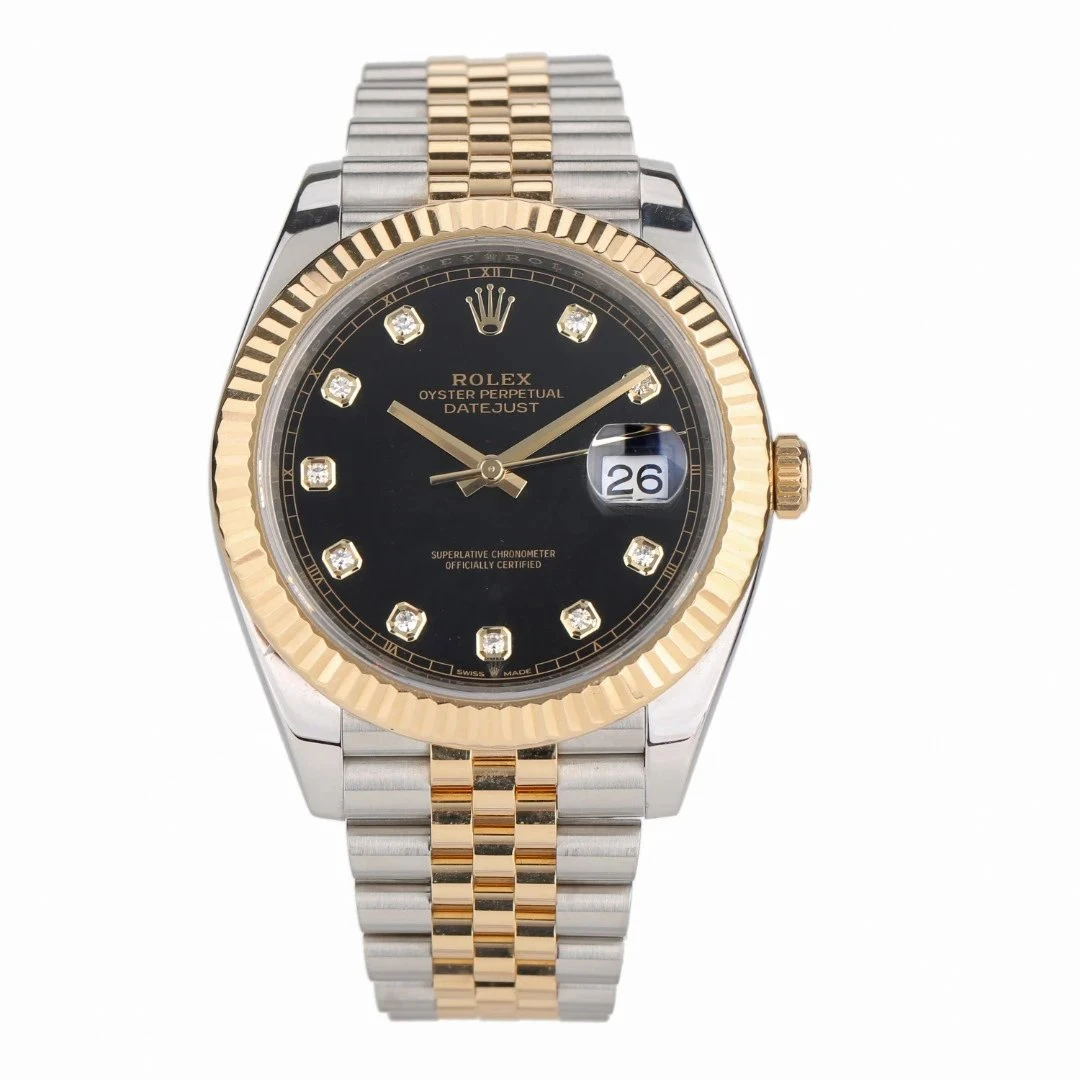 全新未使用 Rolex/劳力士 24年8月126333-0006黑钻男表2AR04