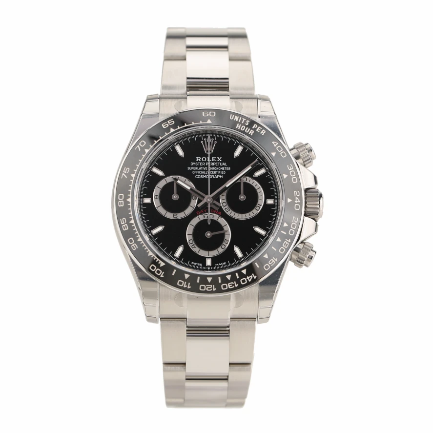 全新未使用 Rolex/劳力士 24年8月126500黑熊猫迪男表2V3Y5