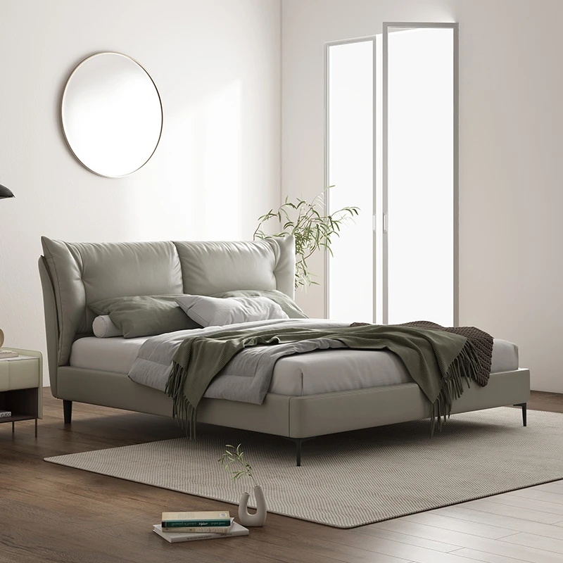 【总裁福利】喜临门沙发级慵懒倚靠蓬松慢回弹双人床简约轻奢主卧