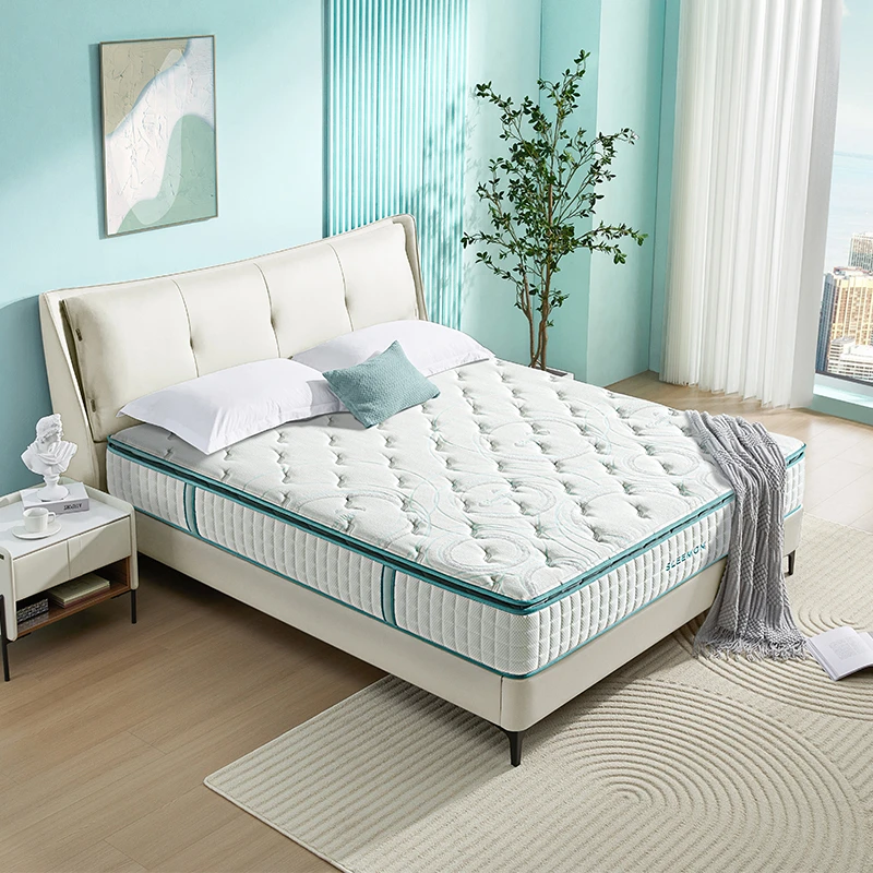 【光年 Pro Max】喜临门透气防螨亲肤独立袋装弹簧乳胶支撑两用床垫