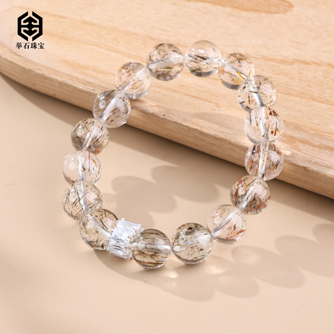 【举石珠宝】T0103-222-071水晶手串（一件/多样性发/约10mm+）Y