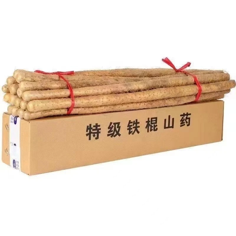 正宗垆土铁棍山药5斤新鲜现挖粉糯营养【长45厘米性价比高】