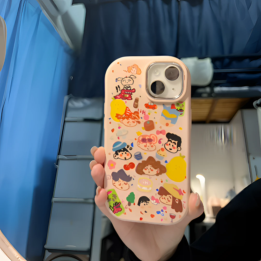 蜡笔小新适用苹果14promax手机壳iPhone13/12/11Pro防摔XR防摔X软