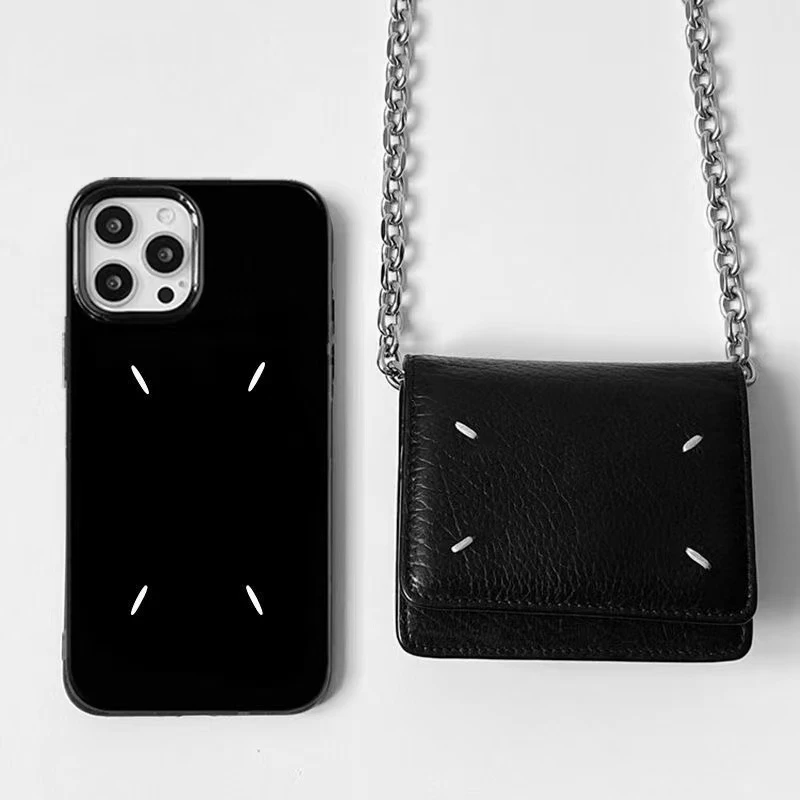 小众马吉拉手机壳适用iPhone13Promax男8p女xr全包7p潮11苹果12黑