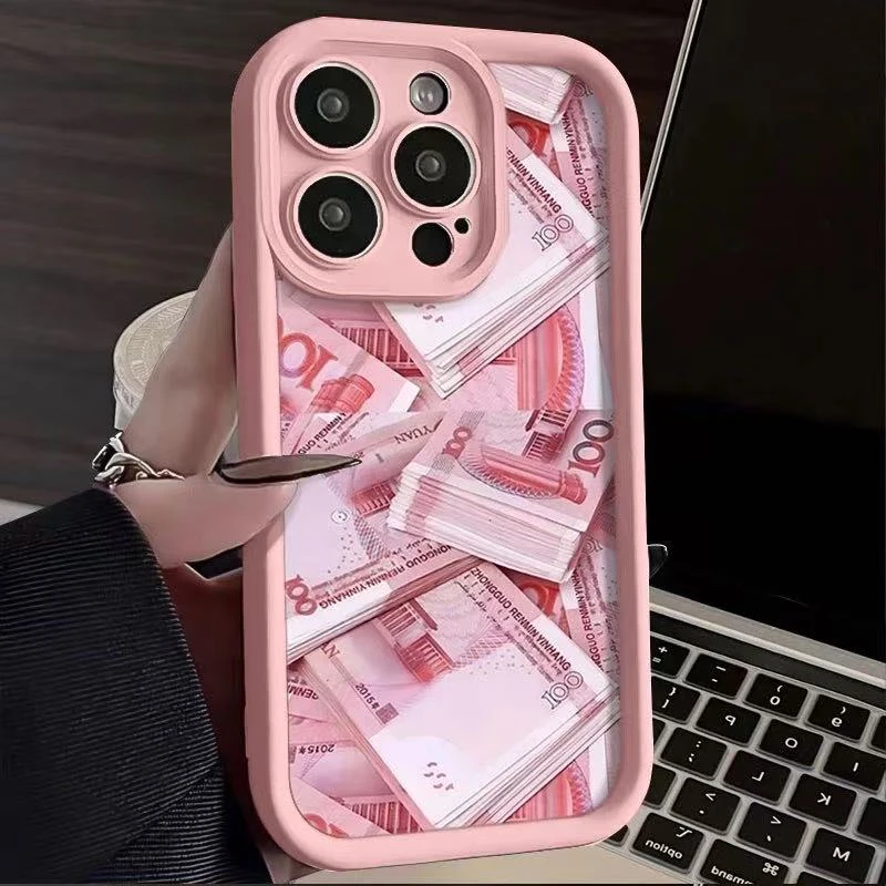 钱多多适用iphone16苹果15promax/14plus手机壳13天眼阶梯12P防摔