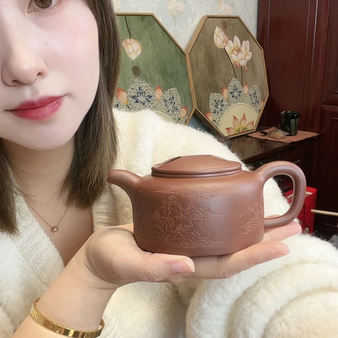 【闪购商品】底槽青茶壶飘**影