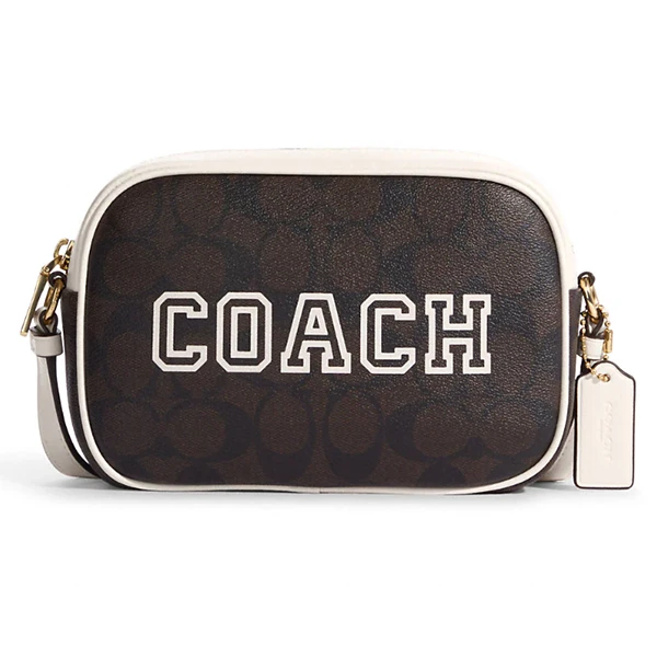 COACH/蔻驰 女士新款时尚拼色迷你Jamie相机单肩包c77557美国直邮