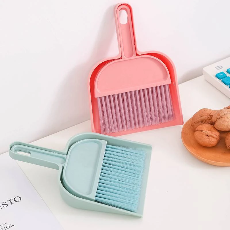 簸箕扫把套装桌面迷你小扫把家用键盘刷塑料铲刷组合创意清洁工具