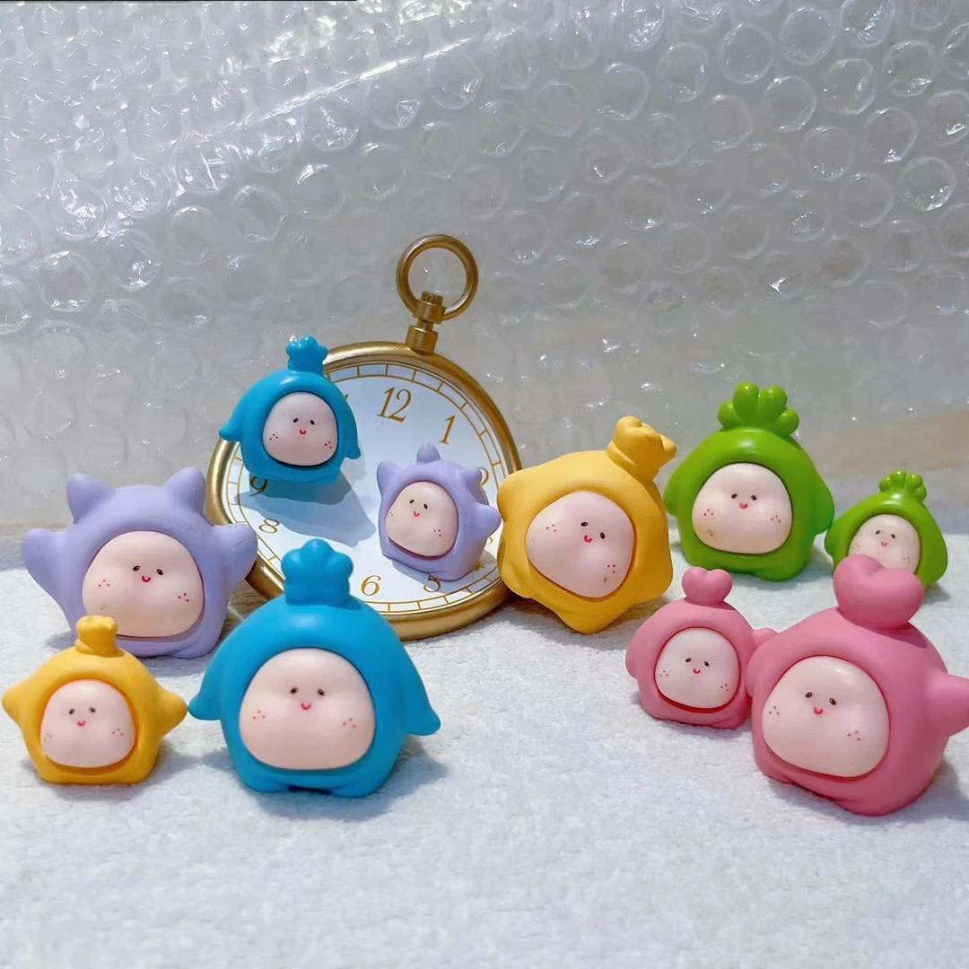 【直播现拆】米米玩法！树脂哑光创意DIY大小宝摆件（隐藏惊喜+福福）