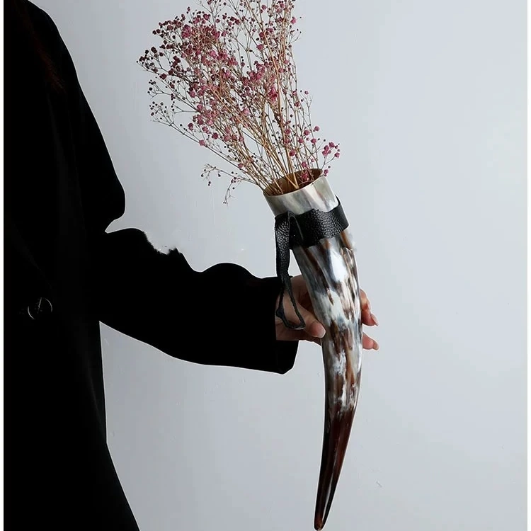 大木侠越南天然整根牛角