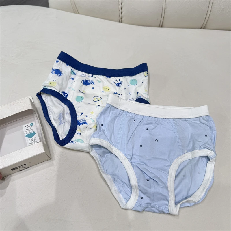 （3条装 款式颜色任发）826男童简约休闲三角内裤-1092