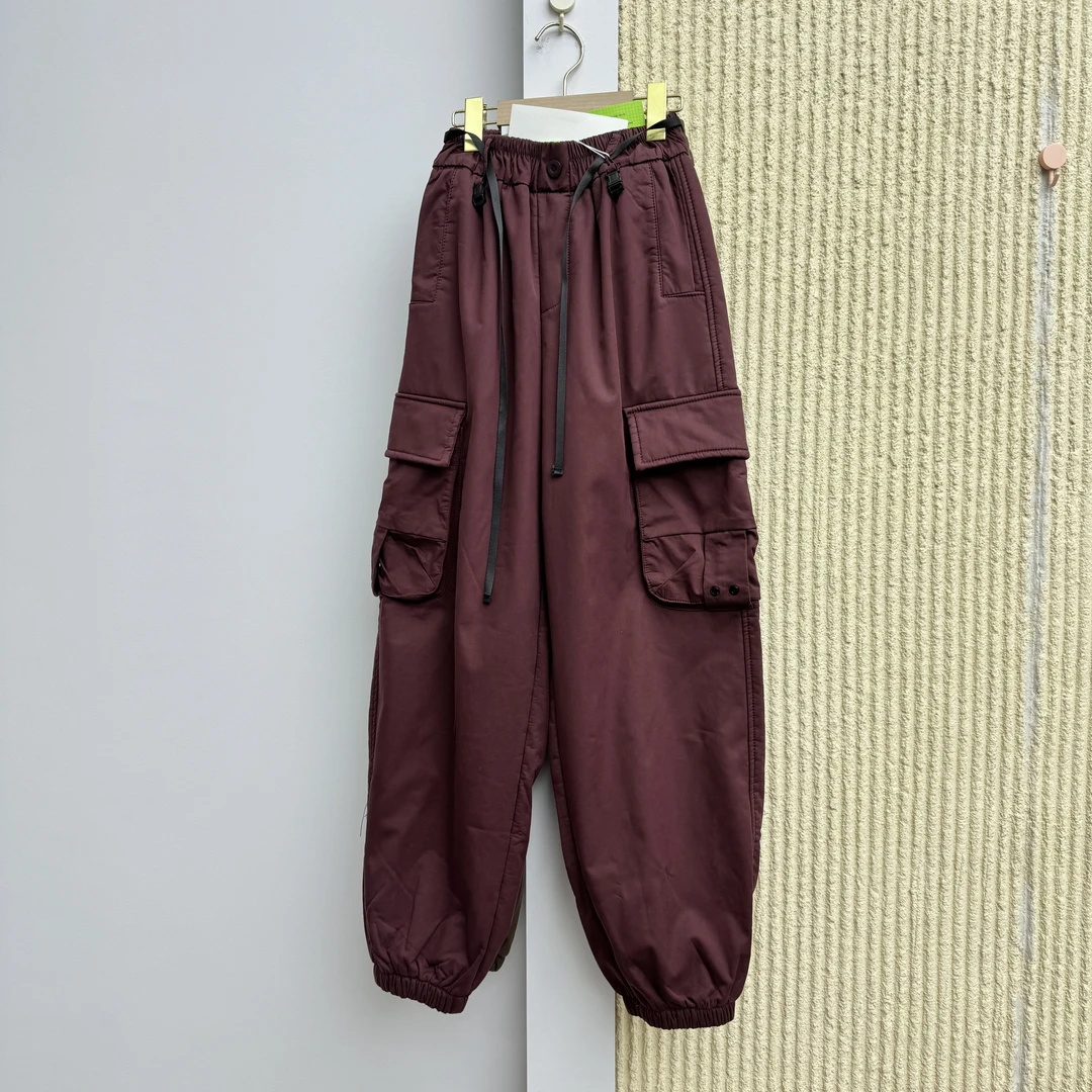 331大童亲子棉布加绒长裤-135