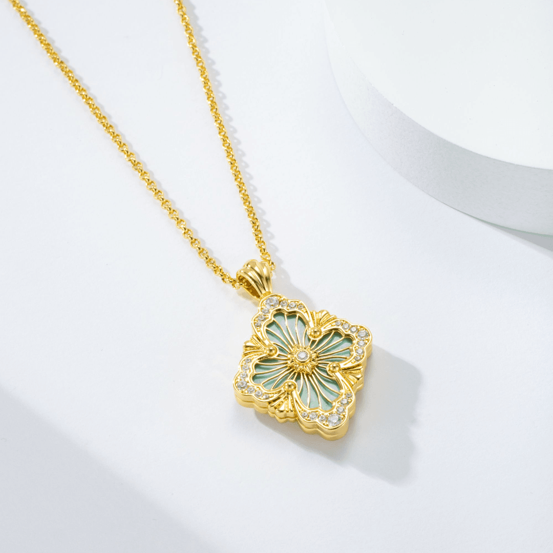 合金项链 【布布大号复古歌剧院项链】G1121426时尚欧美风百搭项链