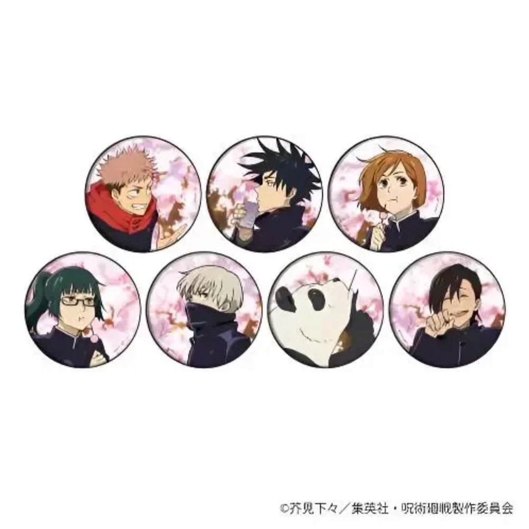 【赏樱花吧唧】学生组 咒术回战 日谷（全7款）盲盒代拆