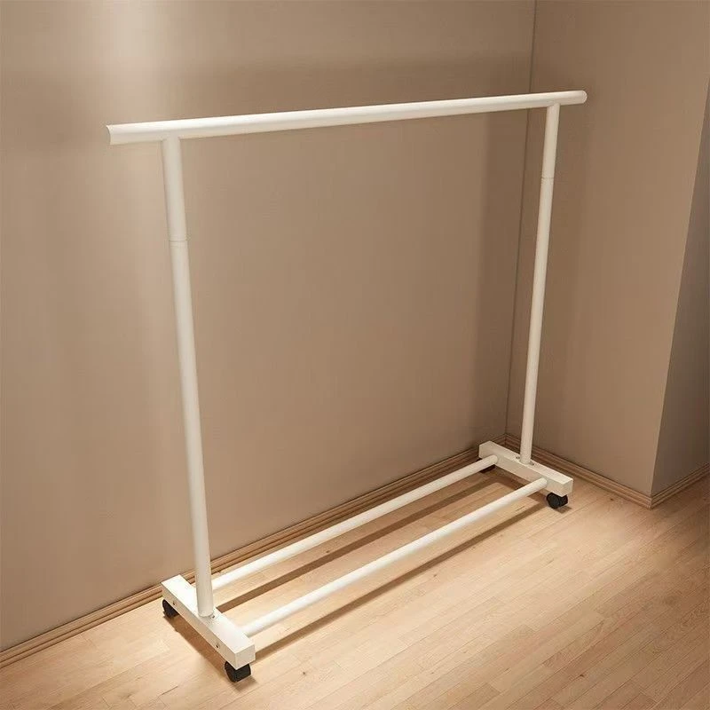 特粗全金属衣帽架加厚晾衣架阳台落地衣服架简易立式挂衣架子