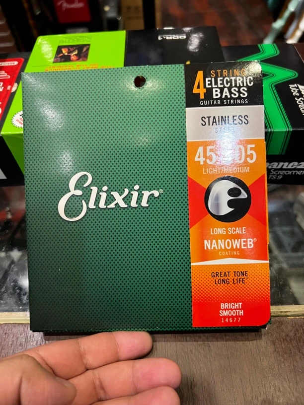 Elixir 45-105 电贝斯琴弦